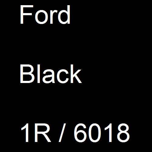Ford, Black, 1R / 6018.